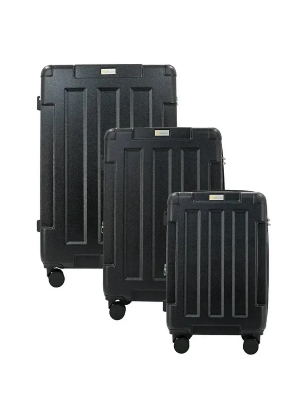 U.S. Army Black 3-Piece Spinner Luggage Set